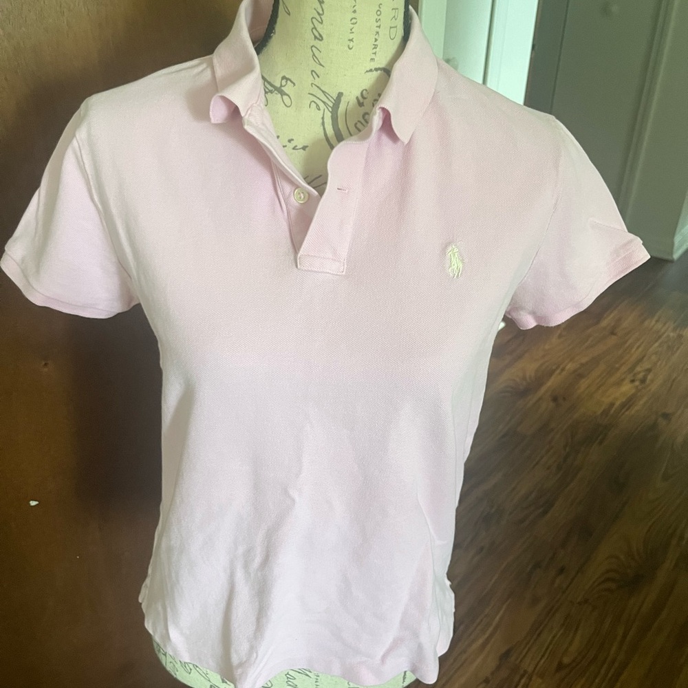 Ralph Lauren Classic Fit Pink Polo